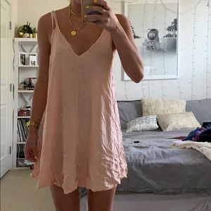 Brandy Melville light pink sundress